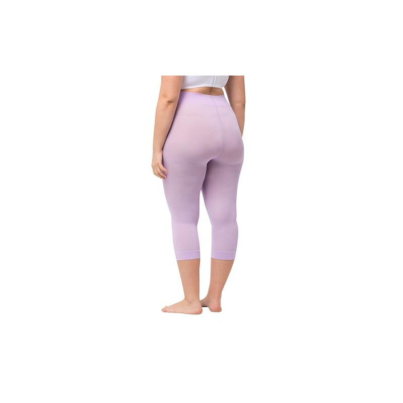 Ulla Popken Women's Tights, Mauve Pink
