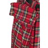 Banned Alternative Fear is Over Kilt Men's Mid-Length Skirt, Red,