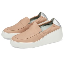 Fly London Women's Casual Shoes, Nude Pink Silver, 9.5