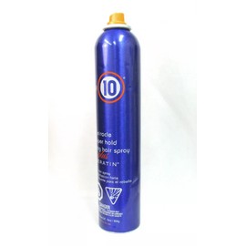 It's a 10 Miracle Super Hold Plus Keratin Finishing Spray 10 oz
