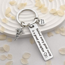 Nurse Preceptor Keychain Gifts Nursing Appreciation Nurse Preceptor Thank You Nurse Teacher Gift Nurse Preceptor Birthday Gift Thank You For Being My Nurse Preceptor You're The Best Nurse Preceptor