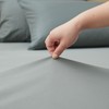 puredown Fitted Sheet 90 x 200 cm Microfibre Bed Sheet