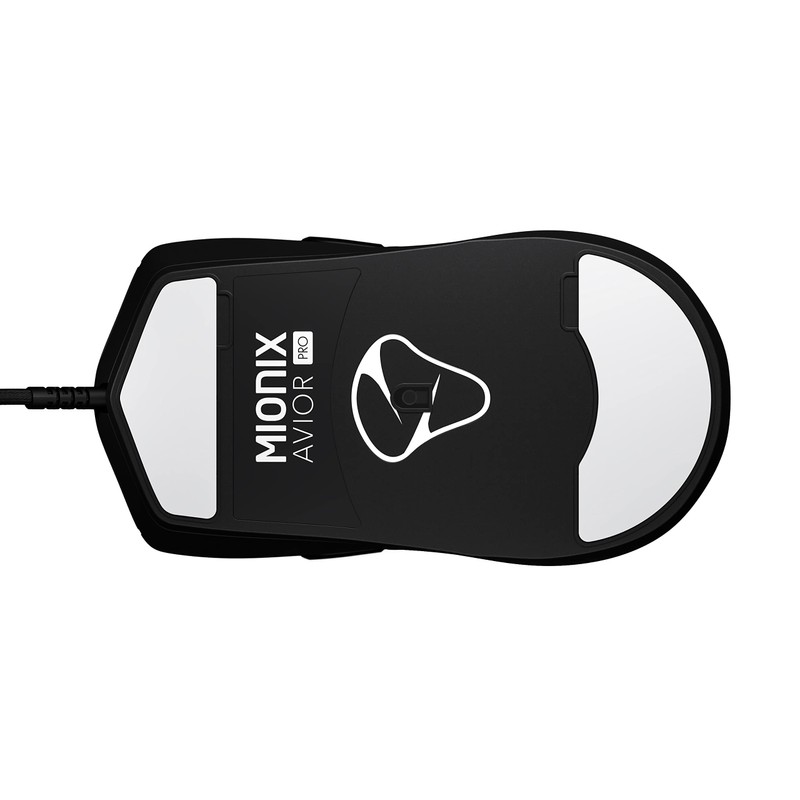 Mionix AVIOR PRO Gaming Mouse, Symmetrical Ergonomic Shape, Adjustable Lift-Off