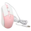Wired Mouse Ergonomic Streamlined Cool RGB Optical Sensor Gaming Mechanical