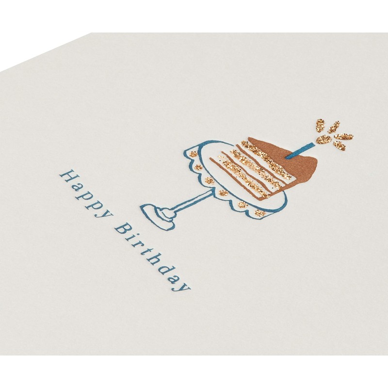 Papyrus Blank Birthday Card (Happy Birthday)