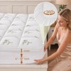2 Inch Mattress Topper Queen - Viscose Derived from Bamboo,White