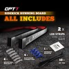 OPT7 Sidekick 78" Running Board Lights 2PCS LED Strips w/Amber
