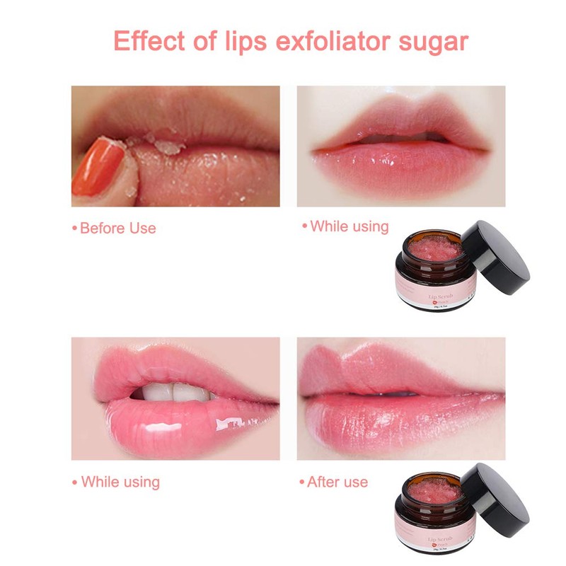 Exfoliante para labios, exfoliante para labios Exfoliante orgánico para labios
