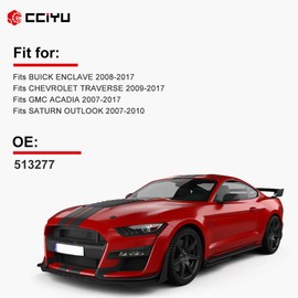 cciyu 513277 Wheel Hub Bearing Assembly Replacement for fit 2008-2016 for Buick Enclave,2009-2016 for Chevy Traverse,2007-2016 for GMC Acadia,2007-2010 for Saturn Outlook with ABS 6 Lugs (1)