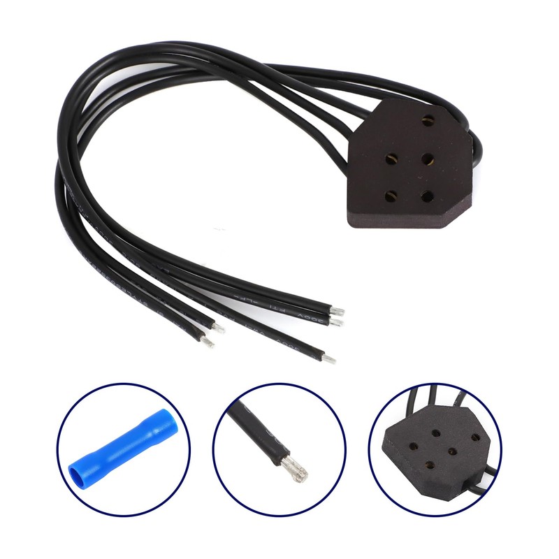 Power Window Switch Pigtail 5-Way Connector Plug Wire Kit for