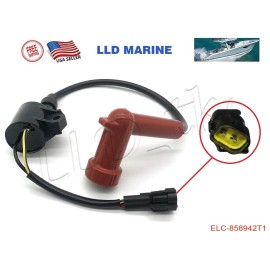 LLD_TK Mercury Mariner Ignition Coil 858942T 339-858942T1 30 40 HP 4 Stroke Outboard