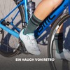 GripGrab Original Stripes Crew Style 70s Retro Summer Cycling Socks