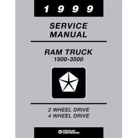 1999 Dodge Ram 1500-3500 Truck Shop Manual