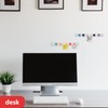 DUJEQM Magnetic Board - 6Pcs Frameless Stainless Steel Magnet Bulletin