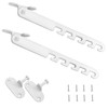 Lxoraziy Pack of 2 Window Locks for Tilting Windows, 18