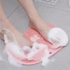 Foot Callus Remover & Exfoliator Brush for Sole Care Pink Foot Sole 5ea
