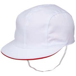 Catch Girls' Reversible Red-white Cap, UV Protection - red