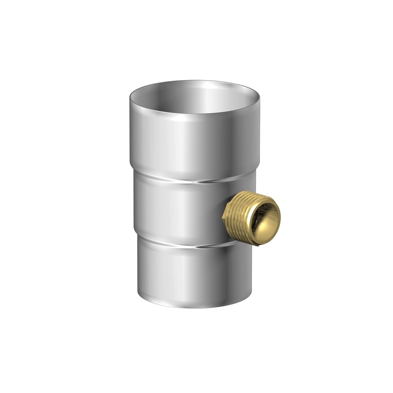 SAREI Haus- und Dachtechnik SHDT rainwater collector NW 87 zinc,
