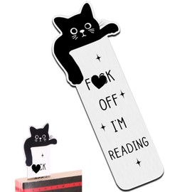 Stocking Stuffers for Women Men, Cat Bookmark Page Markers, Christmas Gifts for Girlfriend, Xmas Gifts for Wife from Husband Gift, Spicy Bookmark for Book Lovers, Smutty Bookmarks for Reading Women