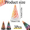 3PCS 3D Printed Fidget Toy, Spiral Cone Fidget Toy, Hypnotiq