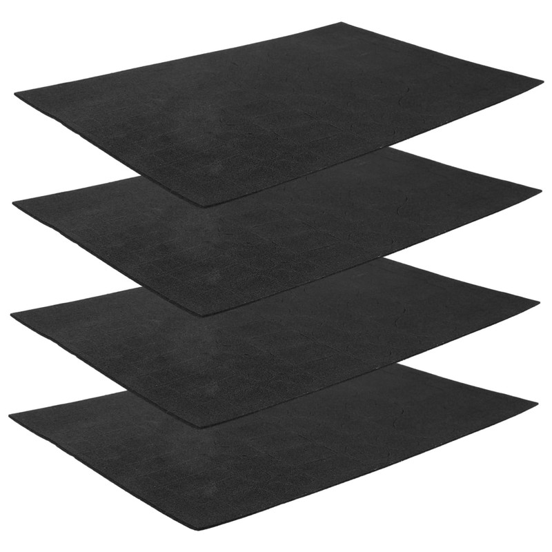 Operitacx 16 Sheets Blackout Sticker LED Covers Blackout Black Stickers