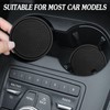 Car Coasters, 4 Pack Non-Slip Car Cup Holder Coaster, 2.75