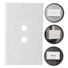 ORFOFE Speaker Wire Wall Plate with Banana Binding Posts Audio