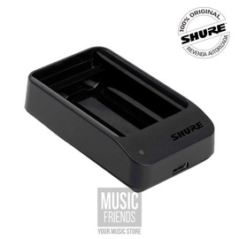 Shure SBC10-903-US Cargador de batería Individual para batería SB903, Negro