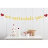 We Appreciate You Banner,Thanksgiving Day Themes Decoration Classroom Decorations Employee