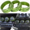 (Green) - Danti 3pcs Audio Air Conditioning Button Cover Decoration