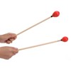 1 Pair Marimba Mallets Medium Hard Yarn Head with Maple