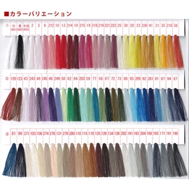 FUJIX FK53-136 High Spun Lock Sewing Thread #90, 1,500m No.136 [22]