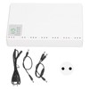 Mini UPS Battery Backup 10400mAh 5V 9V 12V POE 15V