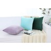 Jeneoo Comfy Soft Velvet Throw Pillow Cases for Sofa Couch,