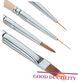 FOMIYES 6pcs Nail Art Brush Set for Diy Manicure Pen for Fine Drawing Dots and Floral Designs Easy to Clean Comfortable Grip for Home Salon Use