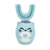 Kids Tooth Brush Cartoon Design USB Charging Food Grade Silicone