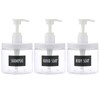 Segbeauty Dispenser, Large Diameter Refill Bottle, 16.9 fl oz (500