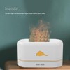 Humidifier Aroma Diffuser Flame Pattern Light Bluetooth Speaker Home Decoration