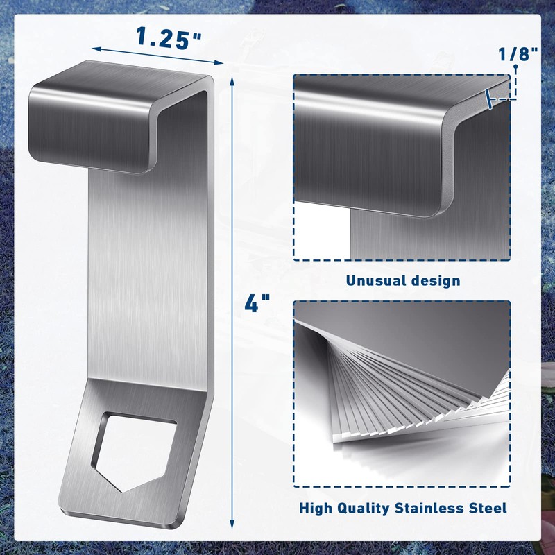 Kuco [2 Pack] Cooler Lock Bracket for Mid-to Large-Size Yeti/RTIC