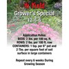 Hi-Yield (34191) Grower's Special Fertilizer 12-6-6 (10 lbs.)