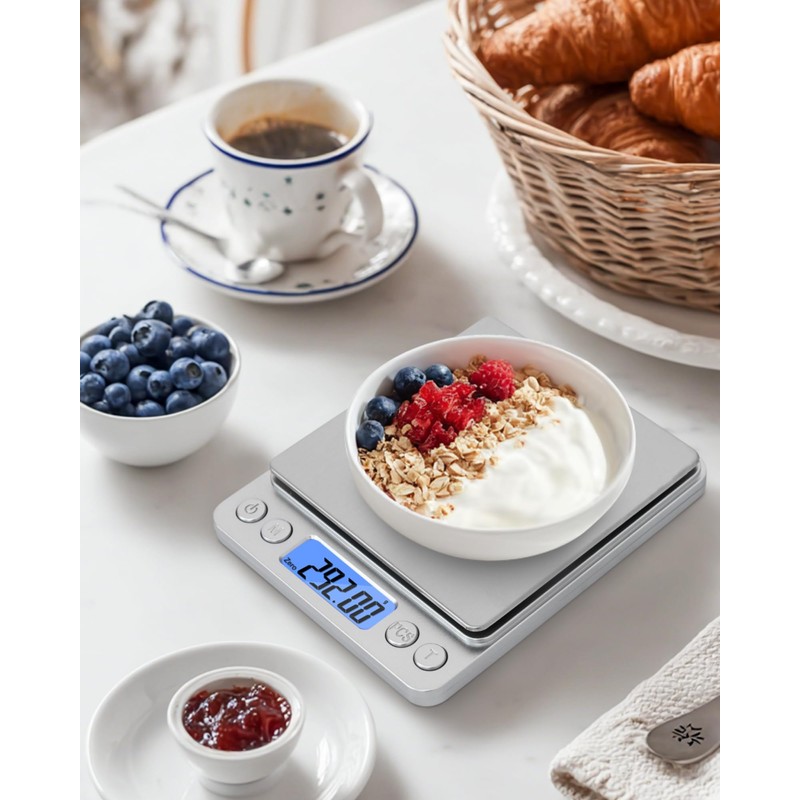 NEXT-SHINE Gram Scale, Digital Pocket Scale Portable Mini Size 500g