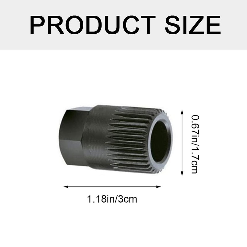 Generator Pulley Removal Tool 33 Teeth Alternator Pulley Removal Tool