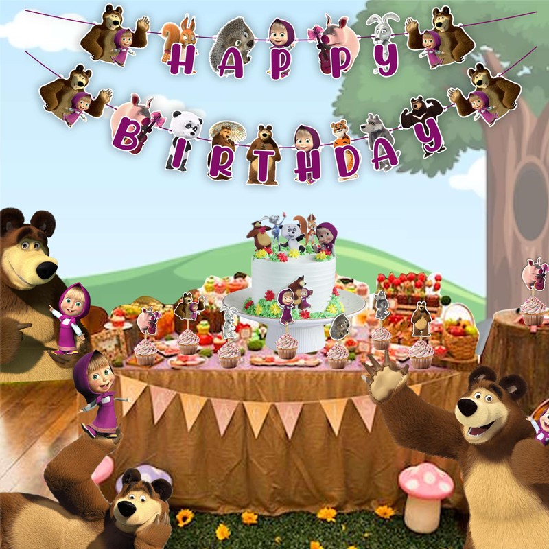 Seyal®Maasa and ber Theme Birthday Party Supplies