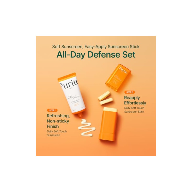 PURITO Protector Solar en Barra Daily Soft Touch Sunscreen Stick