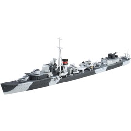 Aoshima Bunka Kyozai 1/700 Water Line Series No.915 British Destroyer Jupiter Plastic Model (Ship)