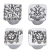 Cikonielf 12 Piece Leather Stamp, Leather Embossing Stamp Set, Leather