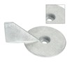 Outboard Trim Tab Anode Zinc Alloy Oxidation Corrosion Proof Trim