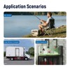 Live Bait Aerator,Ultra-Long Battery Life,Rechargeable Aquarium Air Pump 3w/24GPH(2600mAh Single