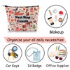 JXGZSO Canada Trip Gift Next Stop Canada Cosmetic Zipper Bag