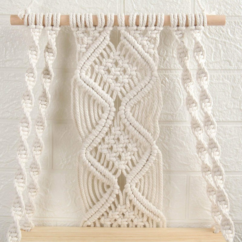 Macrame Shelf Macrame Wall Hanging Shelves Tassel Woven Macrame Wall